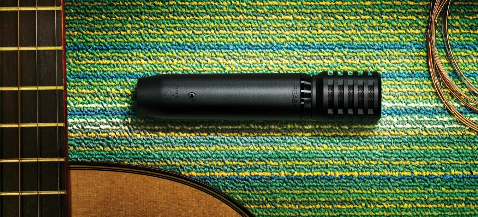 New Shure PGA81 black