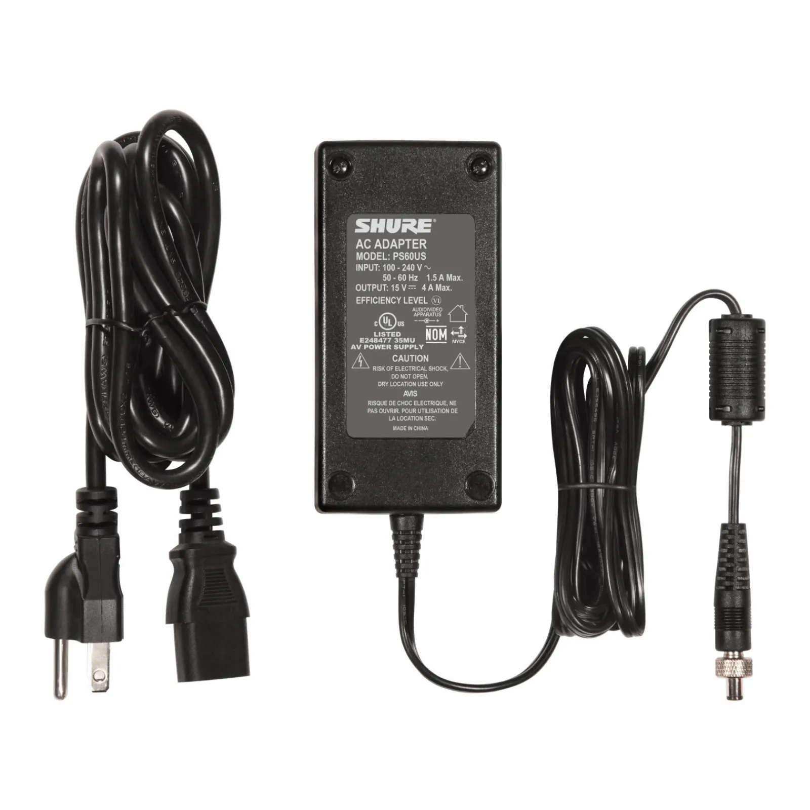 Online Shure PS60 black
