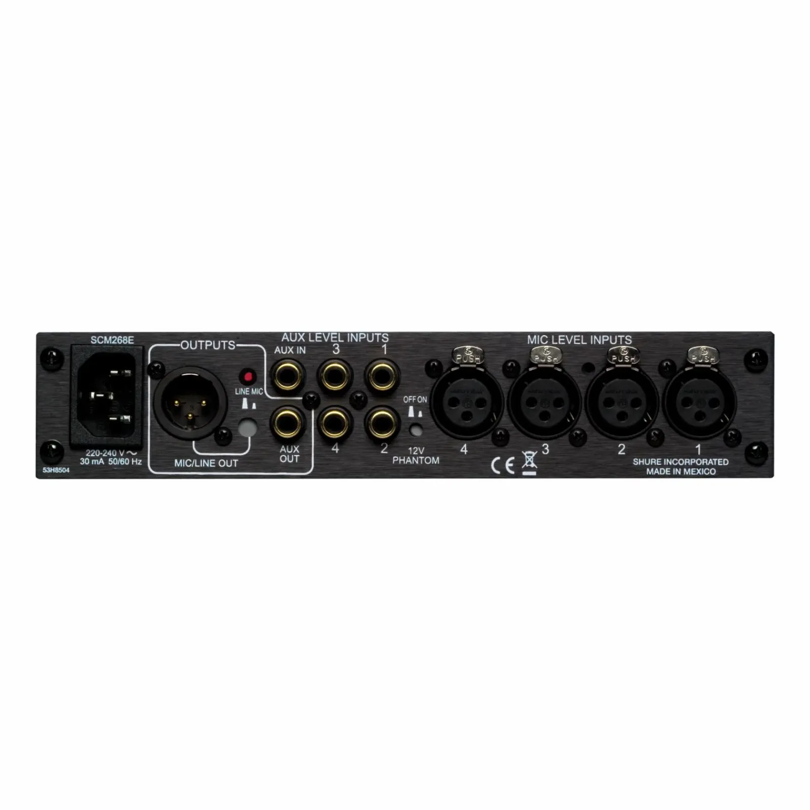 Sale Shure SCM268 black