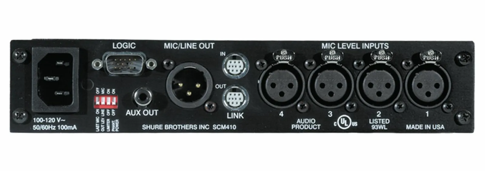 Cheap Shure SCM410 black